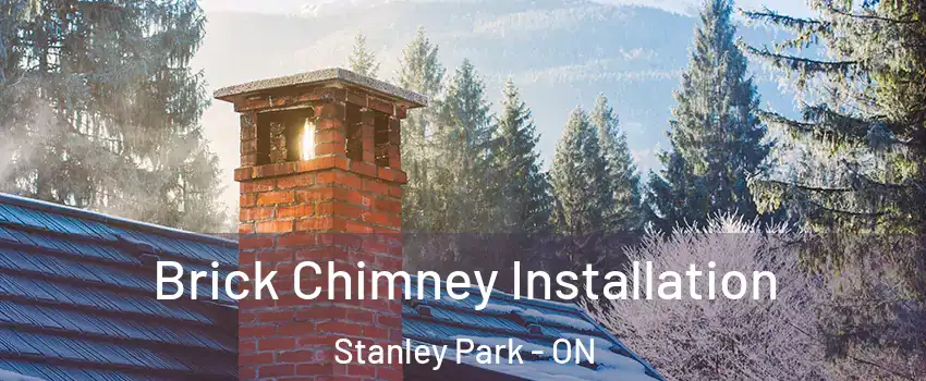  Brick Chimney Installation Stanley Park - ON
