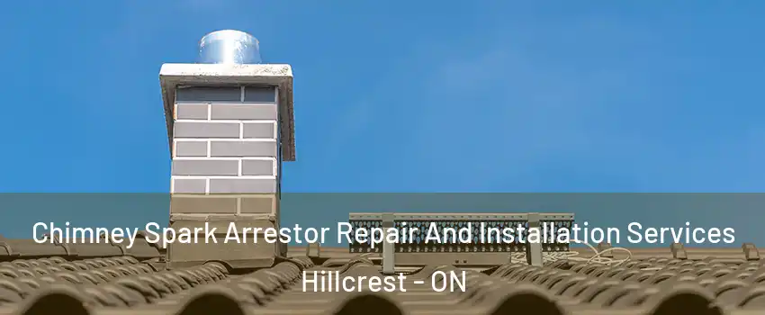  Chimney Spark Arrestor Repair And Installation Services Hillcrest - ON