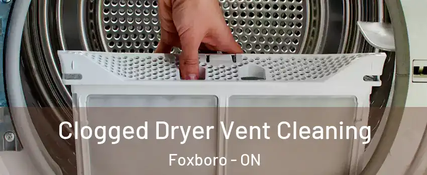  Clogged Dryer Vent Cleaning Foxboro - ON