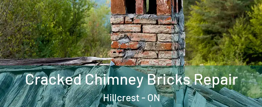  Cracked Chimney Bricks Repair Hillcrest - ON