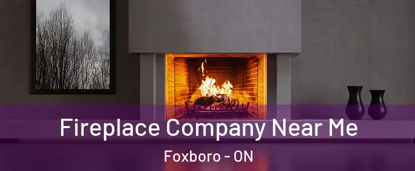  Fireplace Company Near Me Foxboro - ON