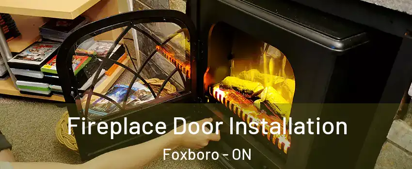  Fireplace Door Installation Foxboro - ON