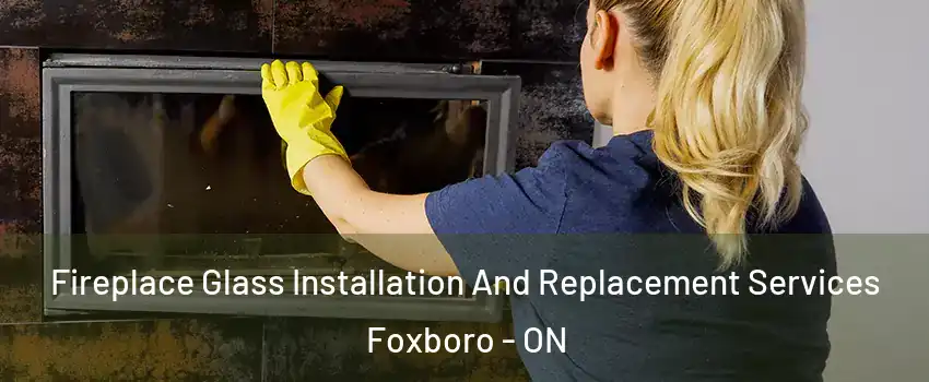 Fireplace Glass Installation And Replacement Services Foxboro - ON
