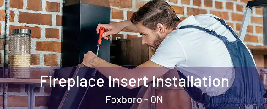  Fireplace Insert Installation Foxboro - ON