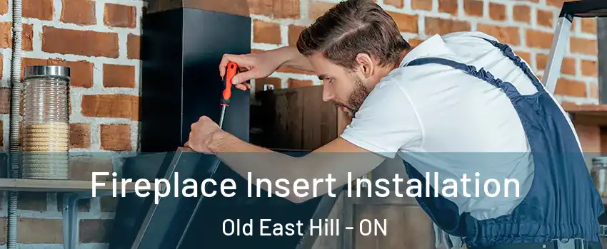 Fireplace Insert Installation Old East Hill - ON