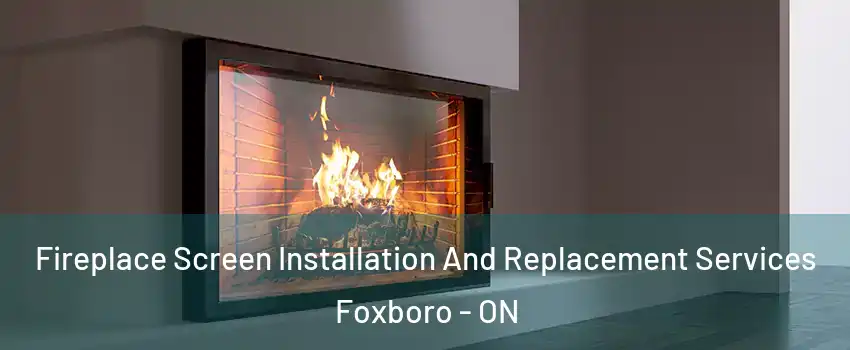  Fireplace Screen Installation And Replacement Services Foxboro - ON