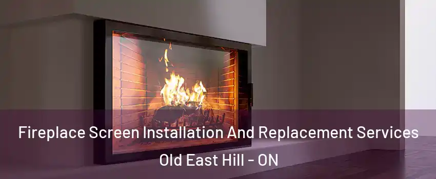 Fireplace Screen Installation And Replacement Services Old East Hill - ON