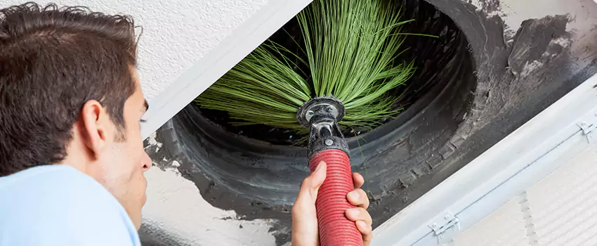 Clogged Air Duct Cleaning Process in Hillcrest, ON