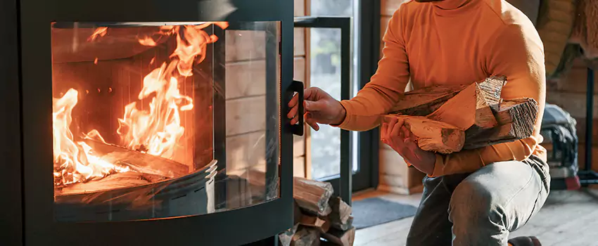 Residential Fireplace Ceramic Glass Installation in Belleville, ON