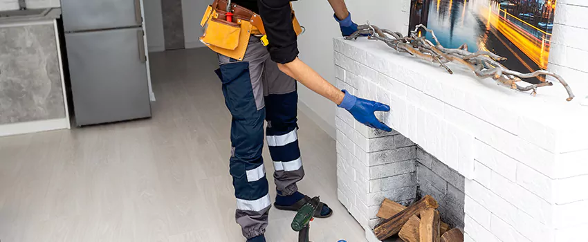 Outdoor Fireplace Restoration in Thurlow, Ontario