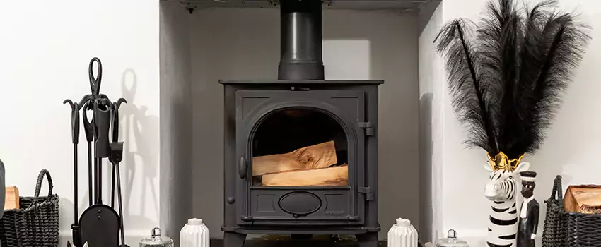 Thelin Hearth Products Providence Pellet Insert Fireplace Installation in Belleville, ON