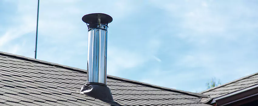 Outdoor Metal Chimney Installation in Belleville, Ontario