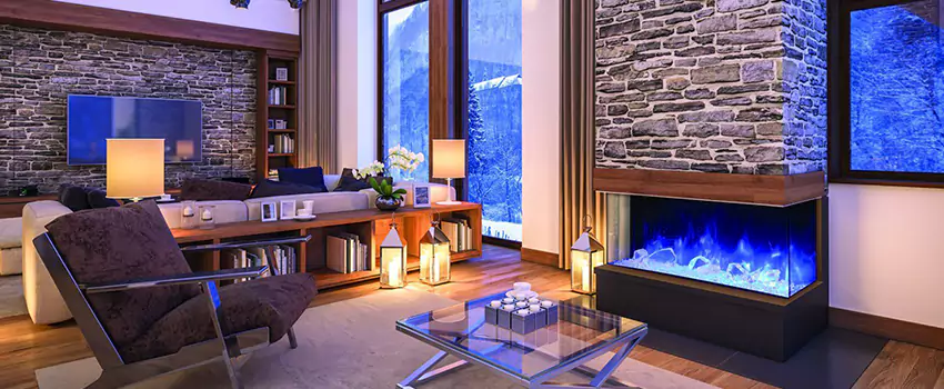 Dynamic Flame Color Fireplace Installation in Belleville, ON