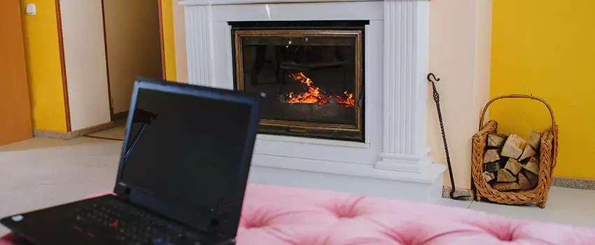 Valor Outdoor Gas Fireplace in Thurlow, Ontario