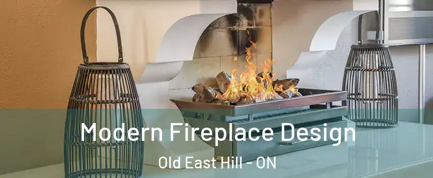 Modern Fireplace Design Old East Hill - ON