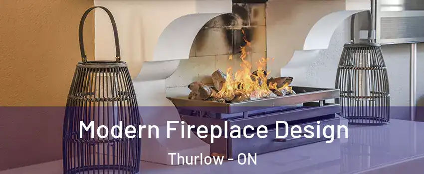  Modern Fireplace Design Thurlow - ON