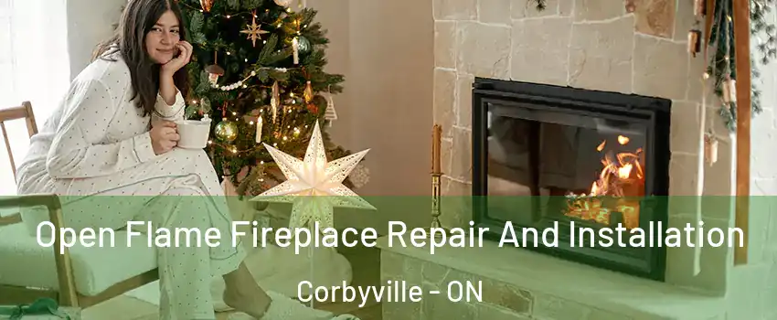  Open Flame Fireplace Repair And Installation Corbyville - ON